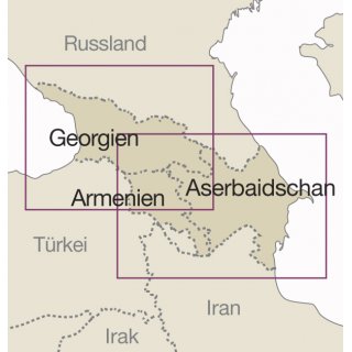 Kaukasus 1:650.000
