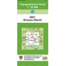 Topographische Karte Brandenburg 1:25.000