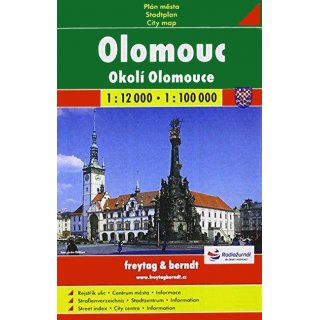 Olomouc (Olmütz und Umgebung) 1:12.000
