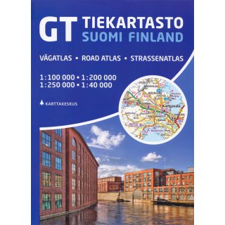 GT Straßenatlas Finnland 2021