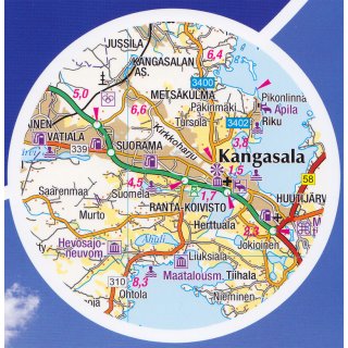 GT Stra�enatlas Finnland
