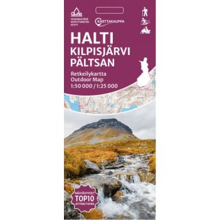 Halti Kilpisj�rvi 1:50.000 / 1:25.000