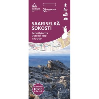 Saariselkä Sokosti 1:50.000