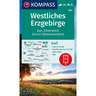 WK  806 Westliches Erzgebirge 1:50.000