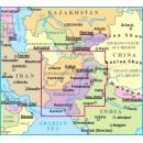 Pakistan Afghanistan physisch 1:2.000.000