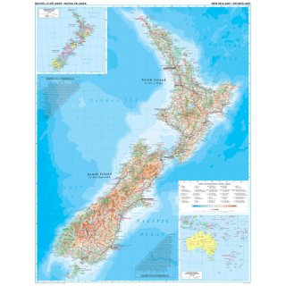 New Zealand 1:1.700.000
