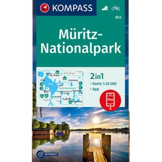 WK  853 Müritz-Nationalpark 1:25.000