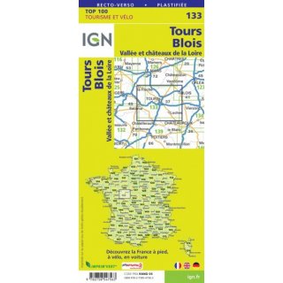 133 Tours / Blois 1:100.000