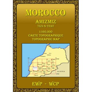 Morocco (HG): Amizmiz and Tizi-n-Test  1:160.000