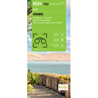 D33 Gironde 1:100.000