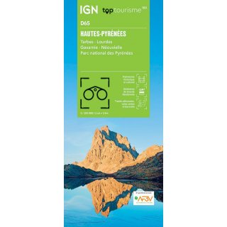 D65 Hautes-Pyr&eacute;n&eacute;es 1:100.000