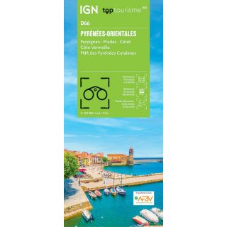 D66 Pyr&eacute;n&eacute;es-Orientales 1:100.000