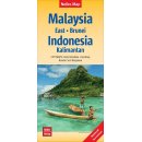 Malaysia: East - Brunei - Indonesia: Kalimantan 1:1.500.000