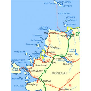 01 Donegal (NW)  1:50.000