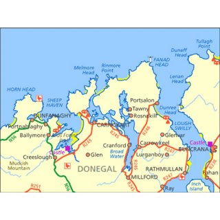 02 Donegal (N CENT)  1:50.000