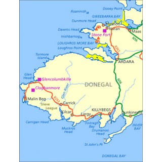 10 Donegal (SW)  1:50.000