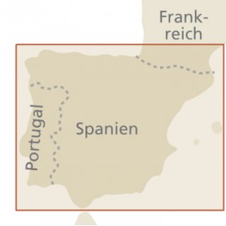 Spanien, Portugal 1:900.000