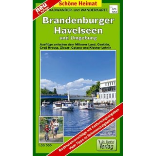 103 Brandenburger Havelseen und Umgebung 1:50.000