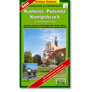 143 Kamenz, Pulsnitz, Königsbrück und Umgebung 1:35.000