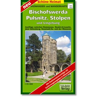 144 Bischofswerda, Pulsnitz, Stolpen und Umgebung 1:35.000