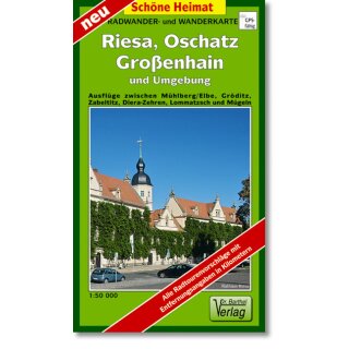 145 Riesa, Oschatz, Großenhain und Umgebung 1:50.000
