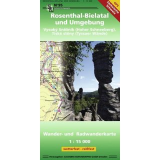 095 Rosenthal - Bielatal und Umgebung 1:15.000