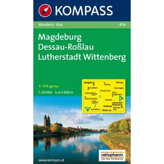 WK  456 Magdeburg/Dessau/Lutherstadt Wittenberg 1:50.000
