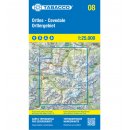 08 Ortles/Cevedale/Ortlergebiet 1:25.000