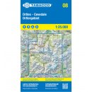 08 Ortles/Cevedale/Ortlergebiet 1:25.000