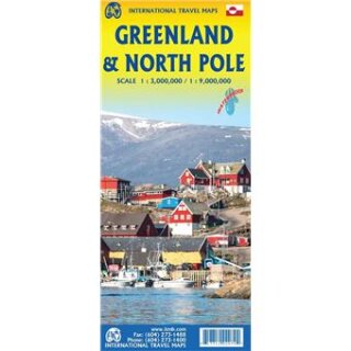 Greenland & North Pole 1:3.000.000/1:9.000.000
