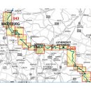 043 Elberadweg Bad Schandau-Magdeburg 1:50.000
