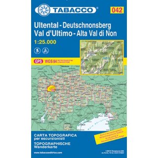 042 Val dUltimo/Ultental 1:25.000