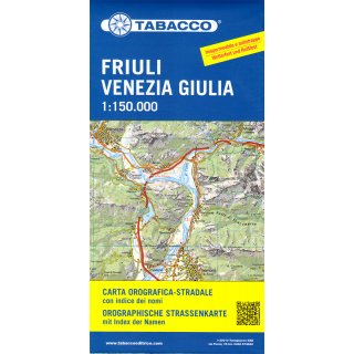Friuli Venezia Giulia 1:150.000