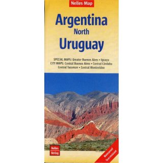 Argentien (Nord), Uruguay 1:2.500.000
