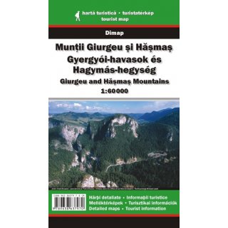 Giurgeu- und Hasmas-Gebirge 1:60.000