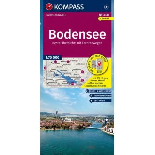 FK 3333 Bodensee und Umgebung 1:70.000