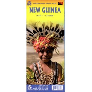 New Guinea 1:2.000.000/1.650.000 Neuguinea
