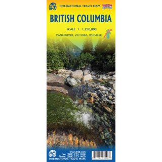 British Columbia 1:1.250.000