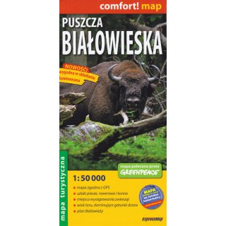 Bialowieza-Nationalpark 1:50.000