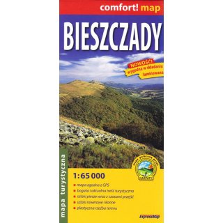 Bieszczady (Waldkarparten) 1:65.000