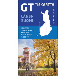 GT Länsi-Suomi (Westfinnland) 1:250.000