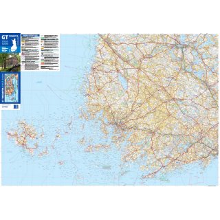GT Etel�-Suomi (S�dfinnland) 1:250.000