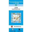 Topographische Karte Brandenburg 1:50.000