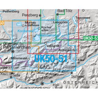UK 50-51   Karwendel 1:50.000