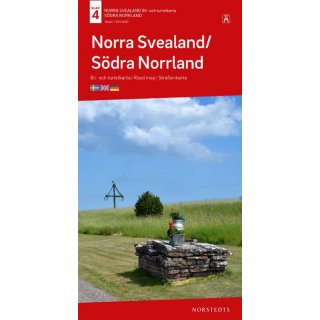 4 Norra Svealand/S&ouml;dra Norrland (Schweden, Mitte) 1:250.000