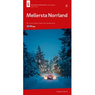 5 Mellersta Norrland (Nordschweden) 1:400.000