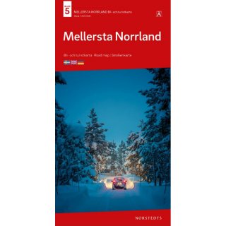 5 Mellersta Norrland (Nordschweden) 1:400.000