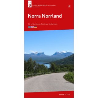 6 Norra Norrland (Nordschweden/Lappland) 1:400.000