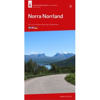 6 Norra Norrland (Nordschweden/Lappland) 1:400.000