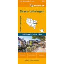 Elsass, Lothringen 1:200.000 (franz. Ausgabe)
